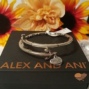 Alex and Ani Anchor wrap bracelet